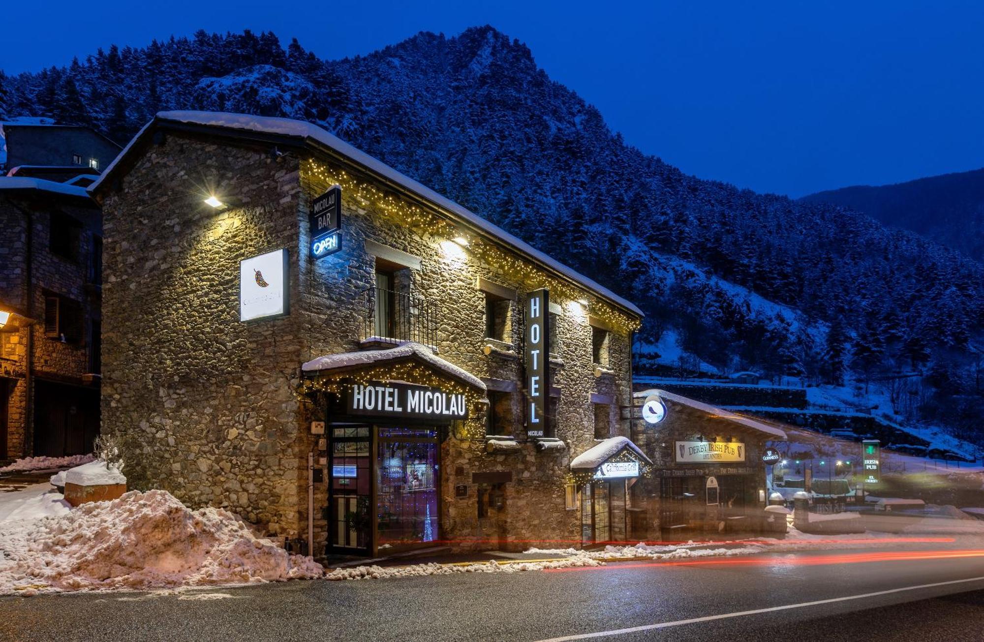 Hotel Micolau Arinsal Bagian luar foto