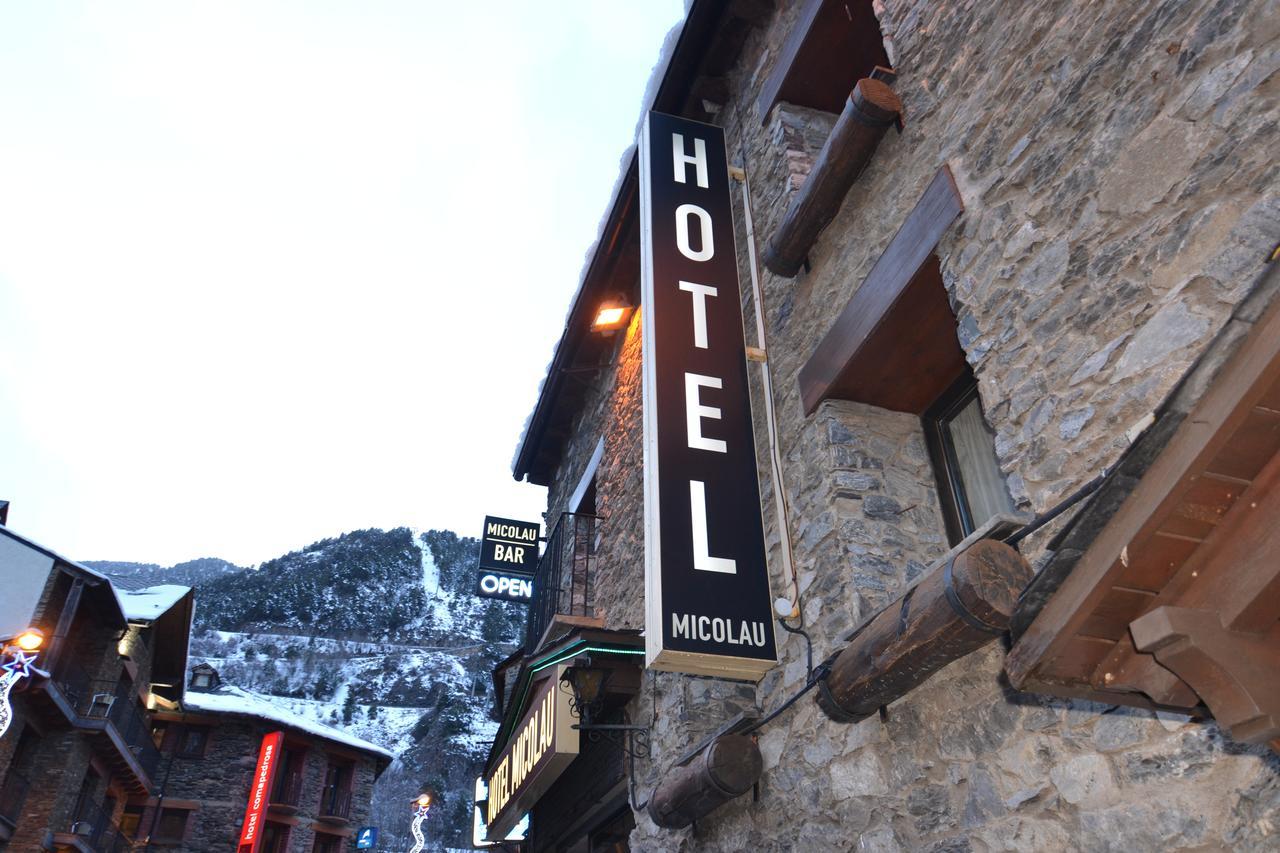 Hotel Micolau Arinsal Bagian luar foto